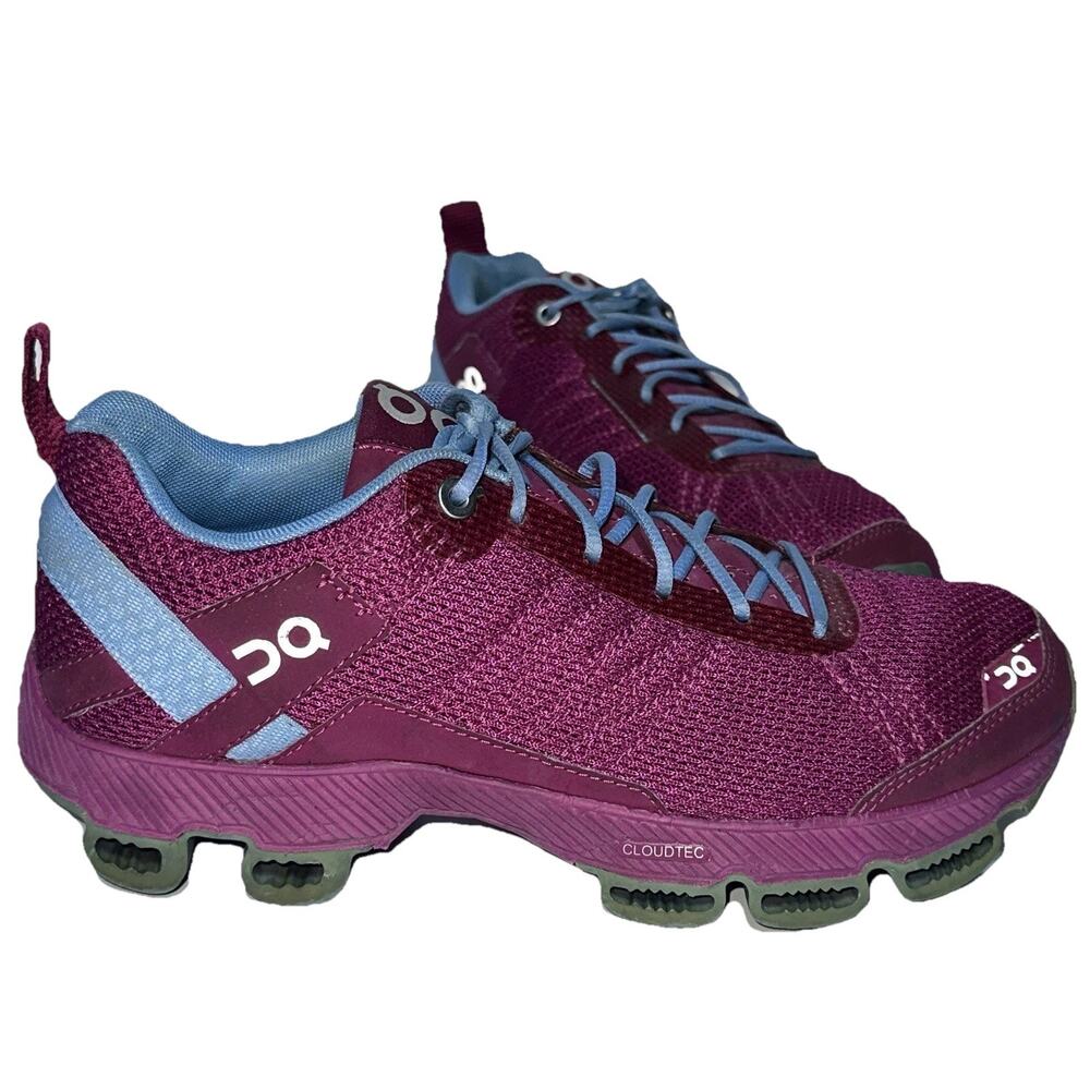 On Cloudsurfer Shoes Womens 6.5.Purple Running Cushion Cloudtec Sneaker
